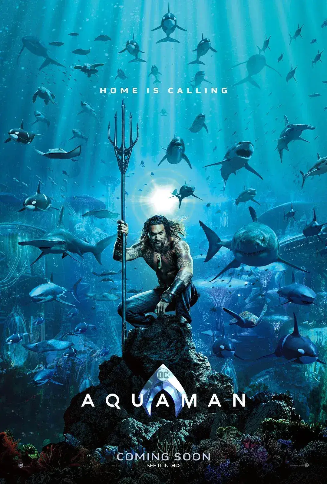 [顶级预告片]海王 水行侠(港/台) / 潜水侠 / 水人 Aquaman 2018-12-21 美国上映