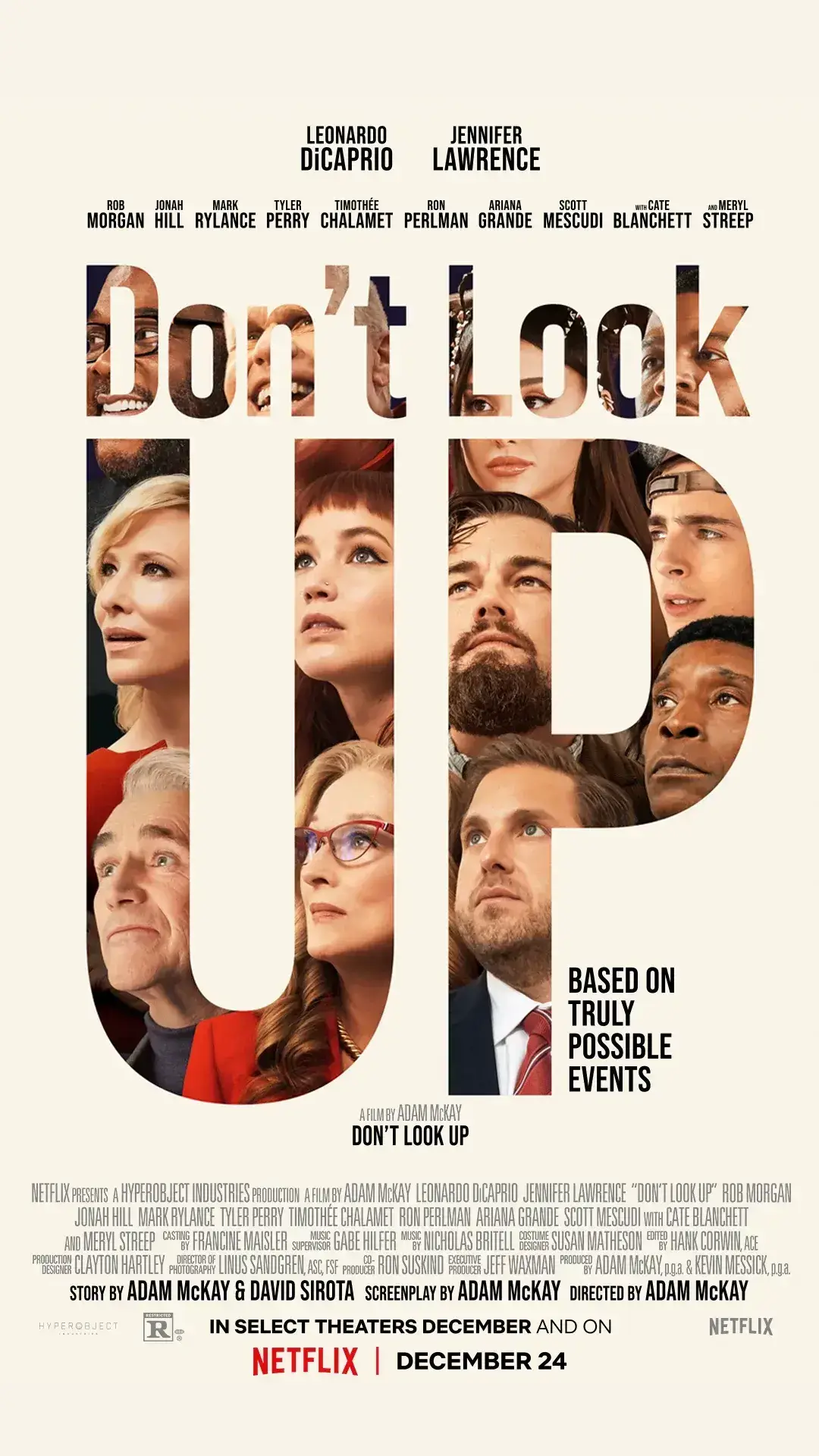不要抬头 4K-WEBDL版/千万别抬头 / 别往天上看 2021 Don’t  Look Up 16.0G