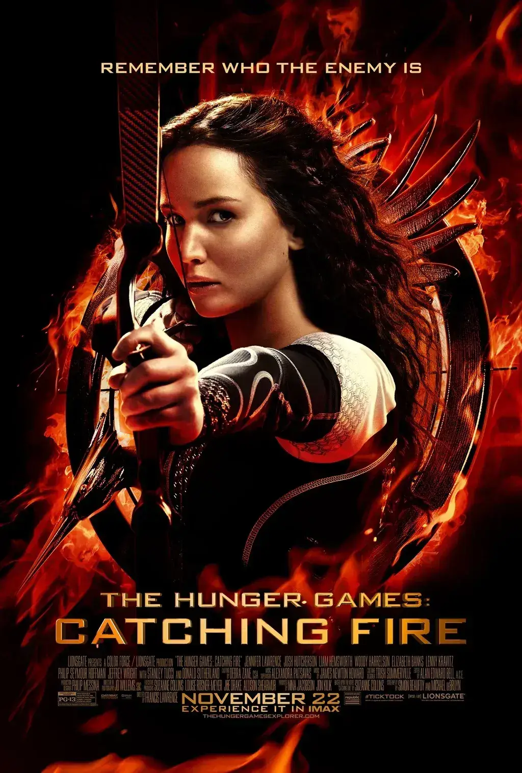 饥饿游戏2蓝光原盘/星火燎原/燃烧的女孩/The Hunger Games: Catching Fire 20G