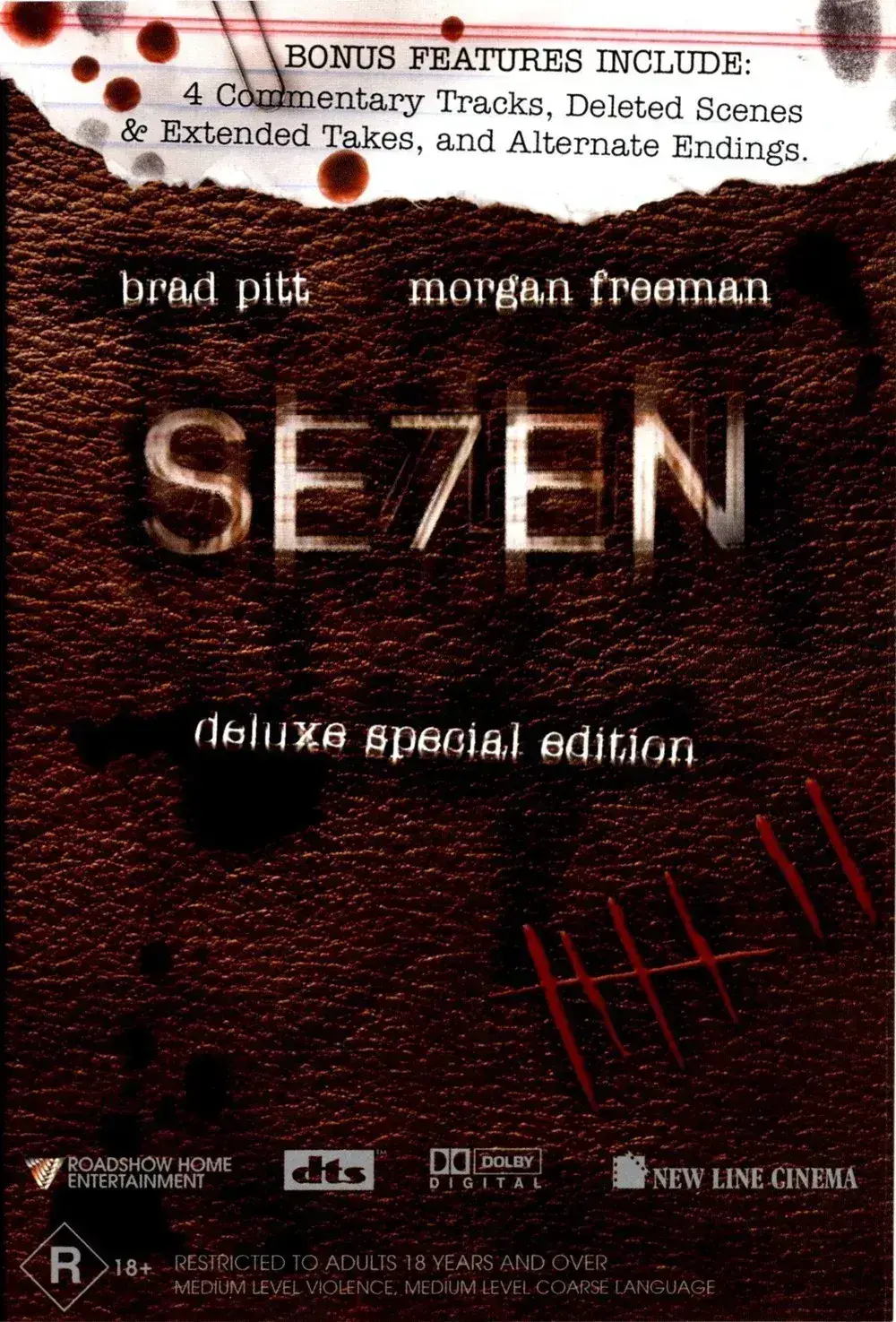 七宗罪 蓝光原盘下载+修复版MKV/ Se7en.1995.Remastered.Edition / 41.6G