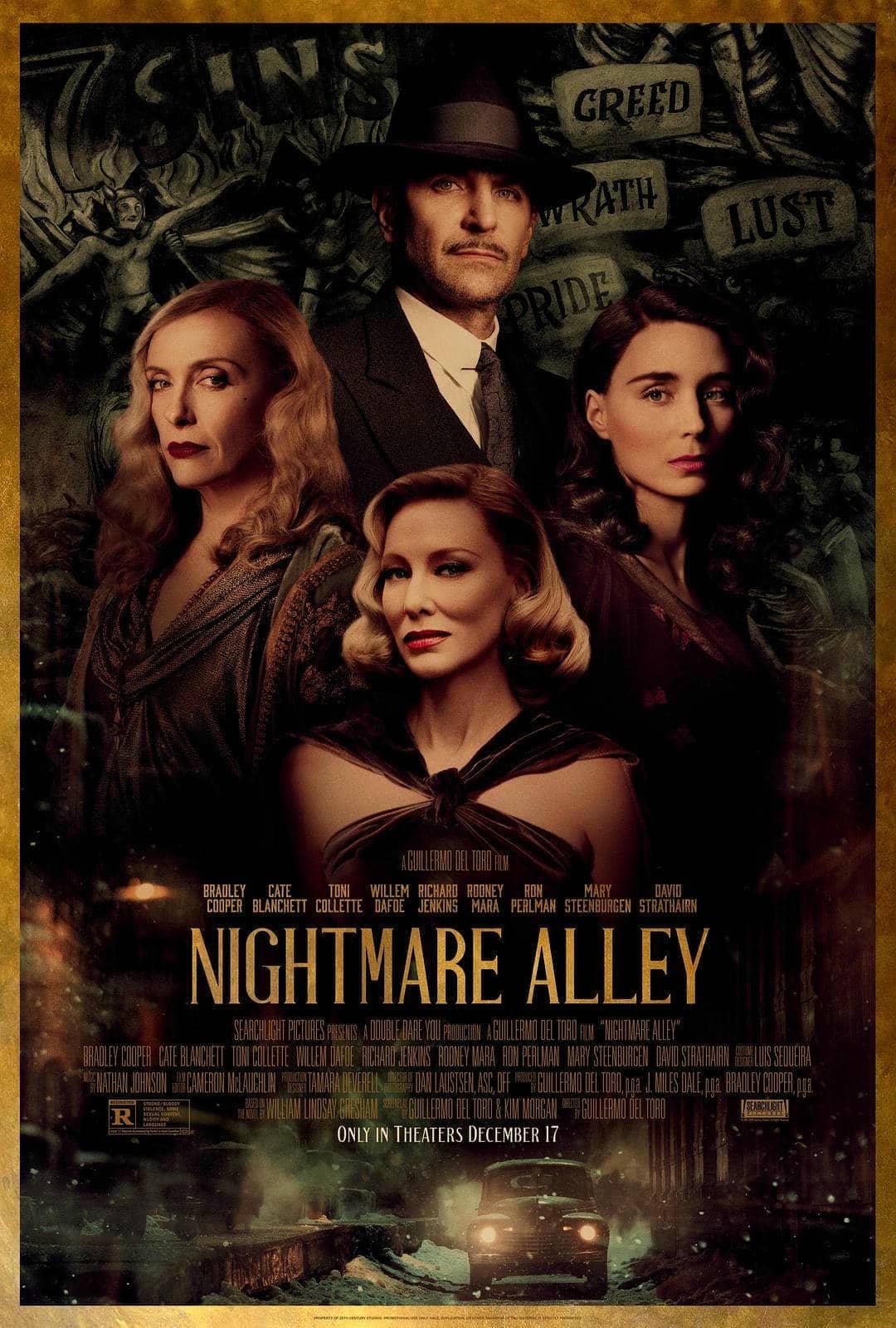 玉面情魔 4K蓝光原盘下载+蓝光高清MKV版/噩梦巷 / 夜路(台) 2021 Nightmare Alley 41.1G