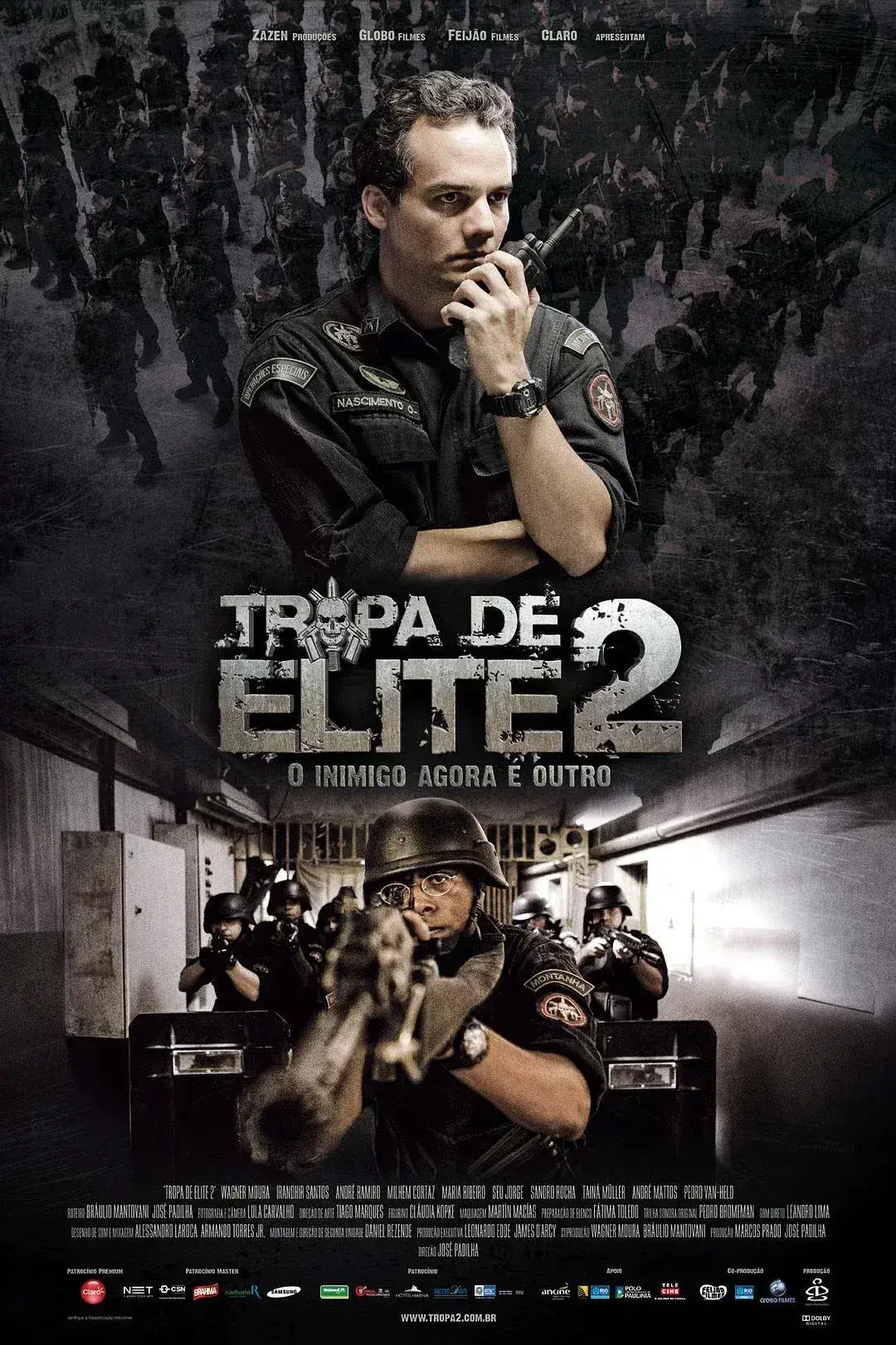 精英部队2：大敌当前 蓝光原盘下载+高清MKV版/精英部队2 / 精锐部队2 / 菁英部队2 / Elite Squad 2 / Elite Squad: The Enemy Within 2010 Tropa de Elite 2 – O Inimigo Agora É Outro 32.4G