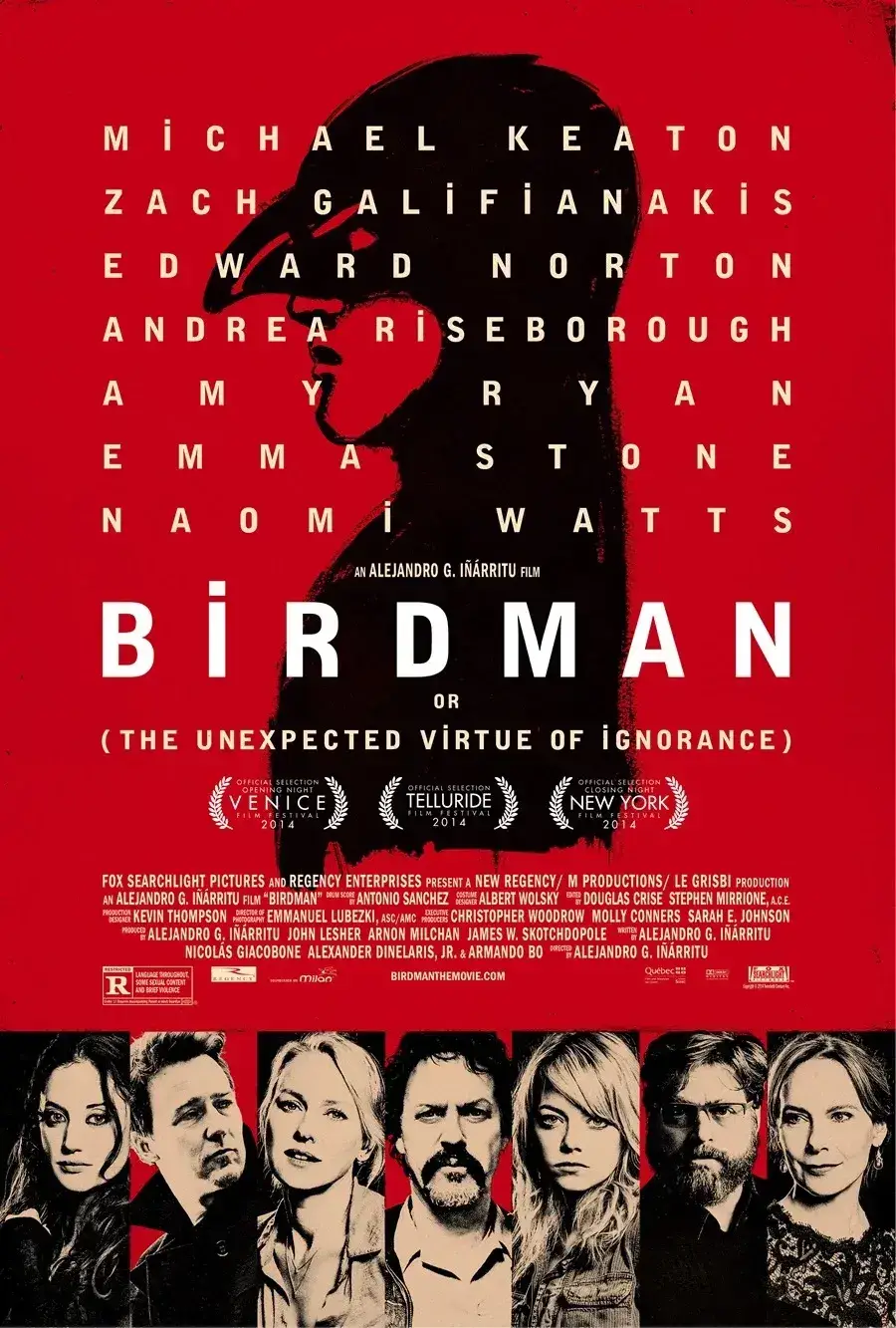 鸟人 蓝光原盘+高清MKV版/飞鸟侠(港)/Birdman.2014.720p.BluRay.x264-SPARKS 44.6G