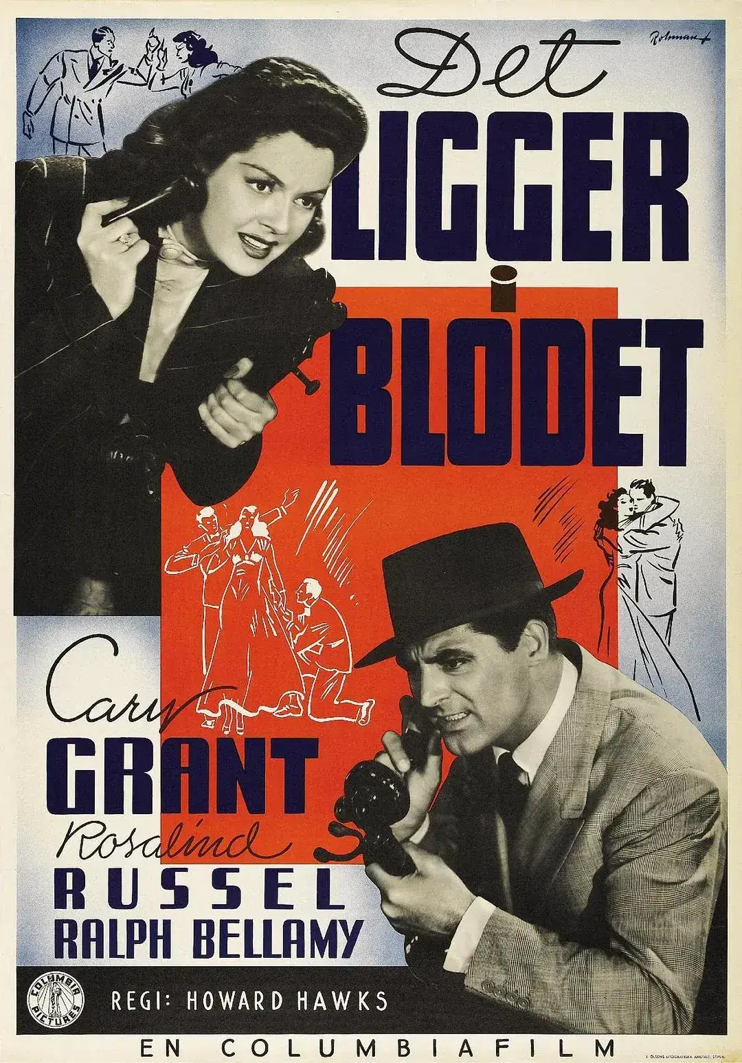 女友礼拜五 蓝光高清MKV版/小报妙冤家 / 星期五女郎 / 再度刘郎 / Howard Hawks’ His Girl Friday 1940 His Girl Friday 19G