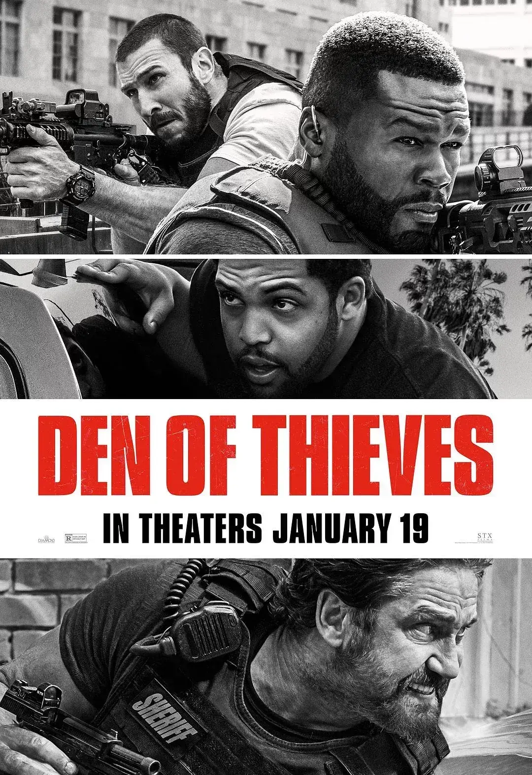 贼巢 蓝光原盘下载+高清MKV版/极盗战(台) / 贼斗(港) 2018 Den of Thieves 43.29G