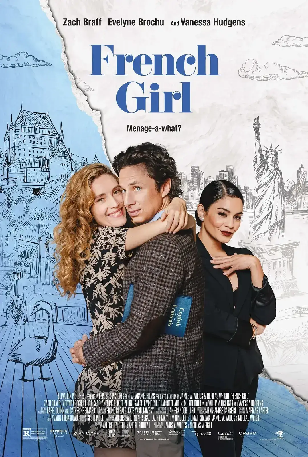 法国女郎 WEB-DL版下载/法国女孩 / Chez les beaux-parents 2024 French Girl