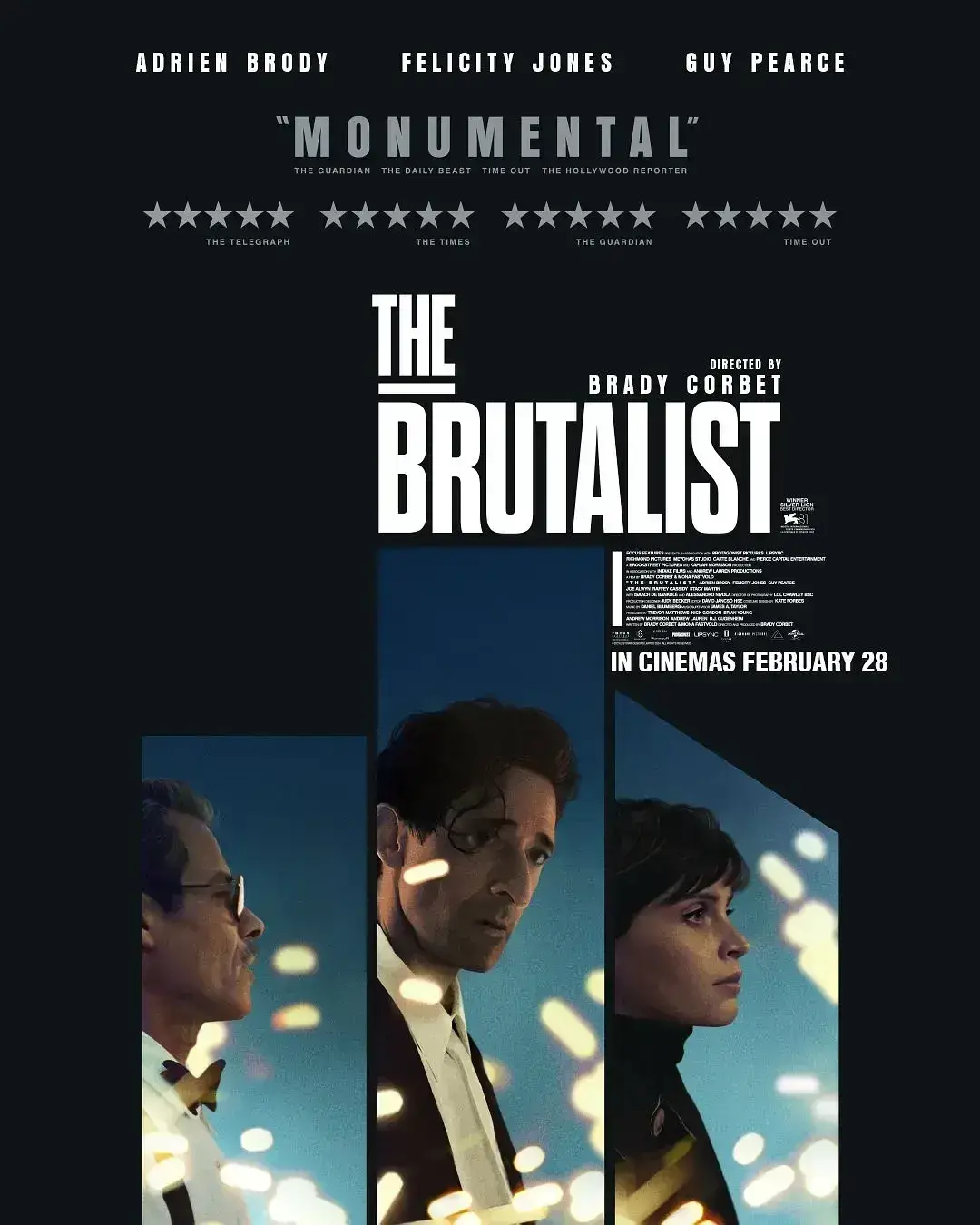 粗野派 WEB-DL版下载/粗犷派建筑师(港/台) / 野兽派 / 粗野主义者 2024 The Brutalist 22.36G