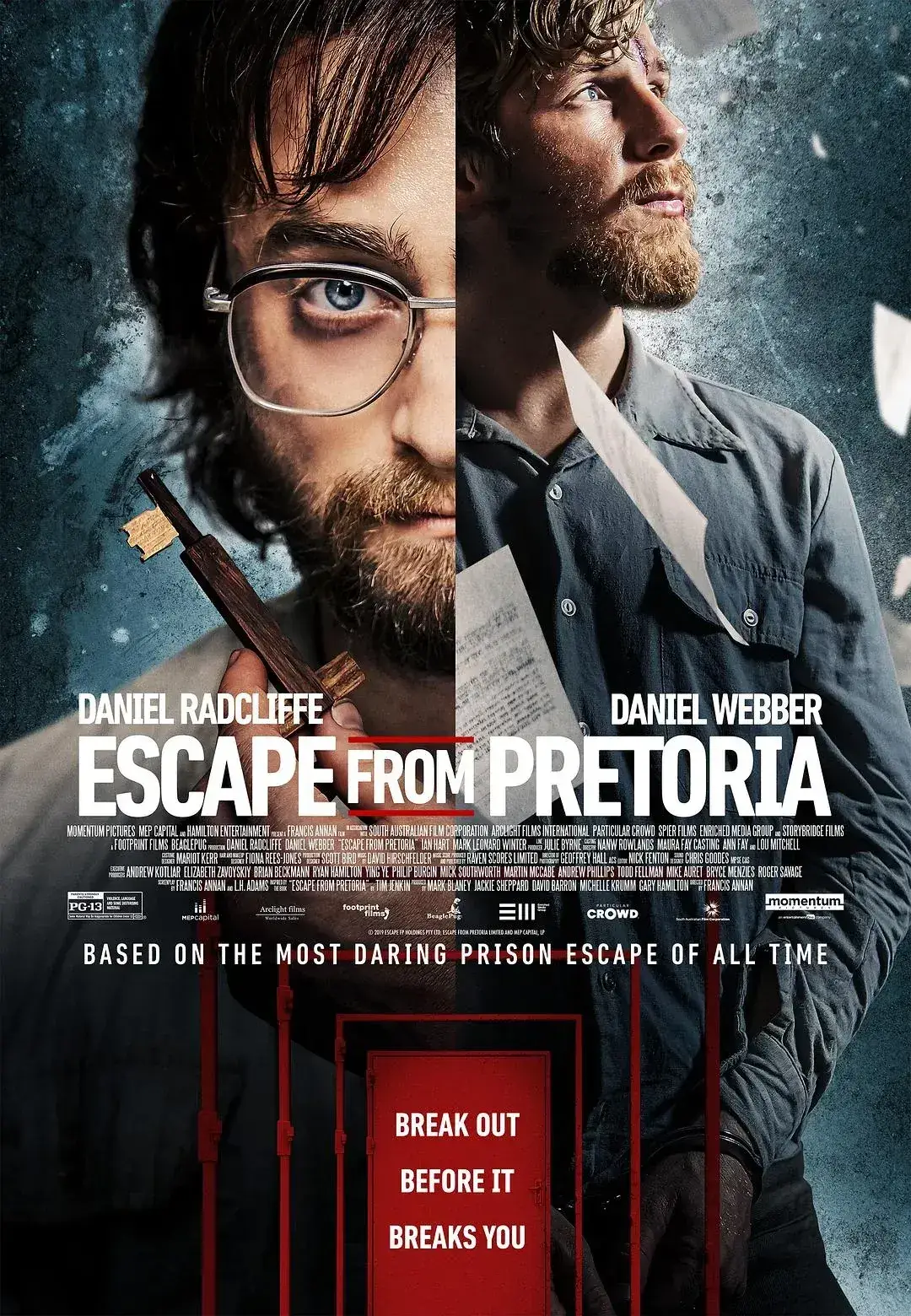 逃离比勒陀利亚 蓝光原盘下载+高清MKV版/钥命监狱(台) 2020 Escape from Pretoria 33.7G