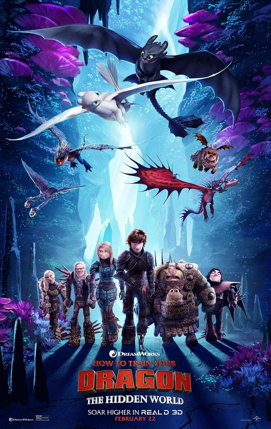 驯龙高手3 / 驯龙记3(港) / 驯龙高手3：隐秘的世界 How To Train Your Dragon3 2019 80.6G