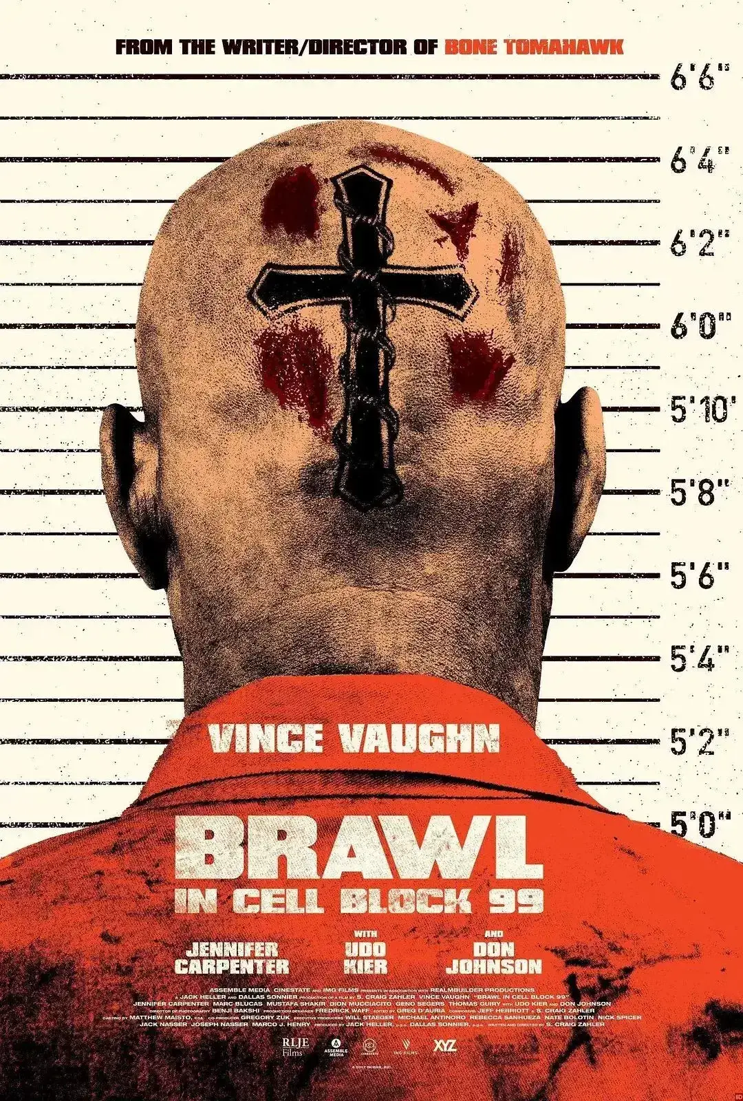 99号牢房内的博弈 4K蓝光原盘下载+高清MKV版 / 2017 Brawl in Cell Block 99 59.22G
