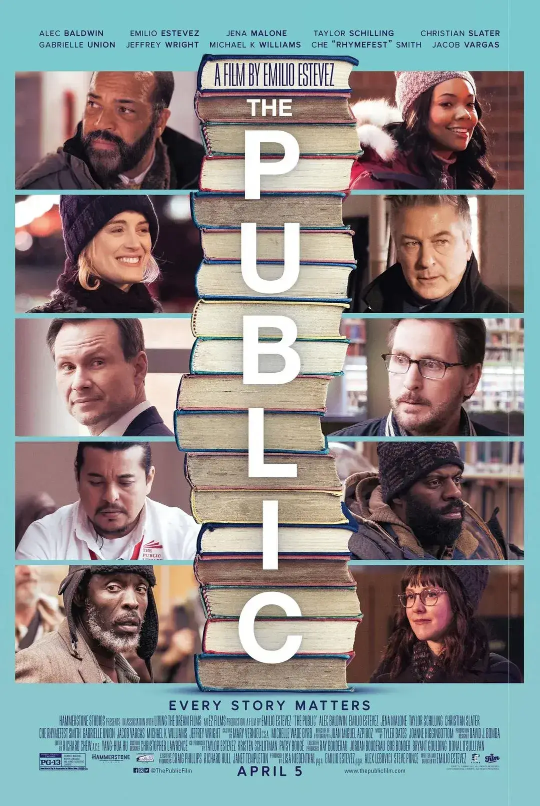 良知堡垒 蓝光原盘下载+高清MKV版 2018 The Public 28.3G