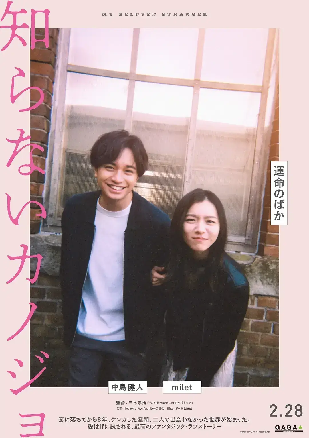 不认识的女友 蓝光高清MKV版/致我的陌生恋人(日版) / 我在平行时空恋上你(台) / 不认识的她 / 未知女友 / My Beloved Stranger 2025 知らないカノジョ 9.74G