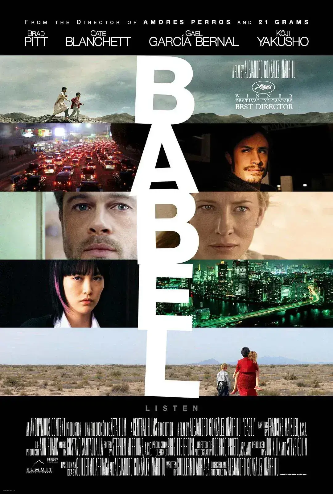 通天塔  蓝光原盘下载+高清MKV版/ 巴别塔(港) / 火线交错(台) 2006 Babel 39.0G