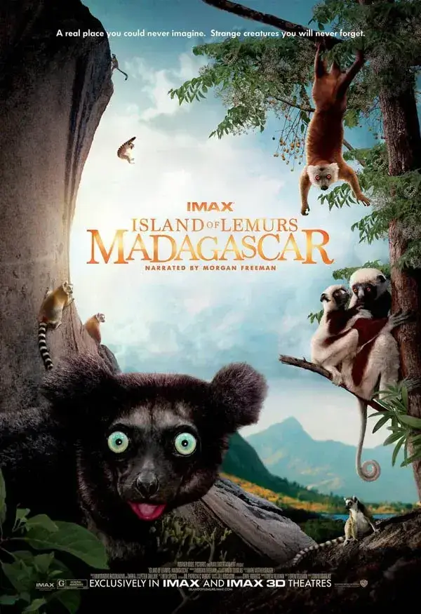 马达加斯加：狐猴之岛 3D蓝光原盘+高清MKV/ 2014 Island of Lemurs: Madagascar 23.57G