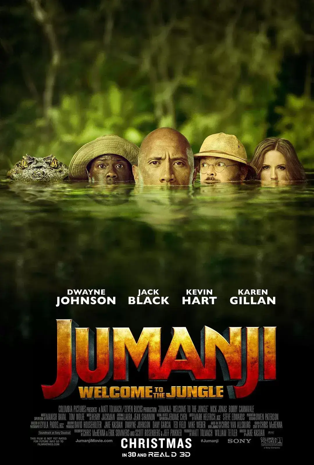 勇敢者游戏：决战丛林 Jumanji野蛮游戏： 4K蓝光原盘下载+高清MKV版/ 疯狂丛林(台) / 逃出魔幻纪：丛林挑机(港) / 新勇敢者的游戏 / 勇敢者的游戏 2017 Welcome to the Jungle 54.58G
